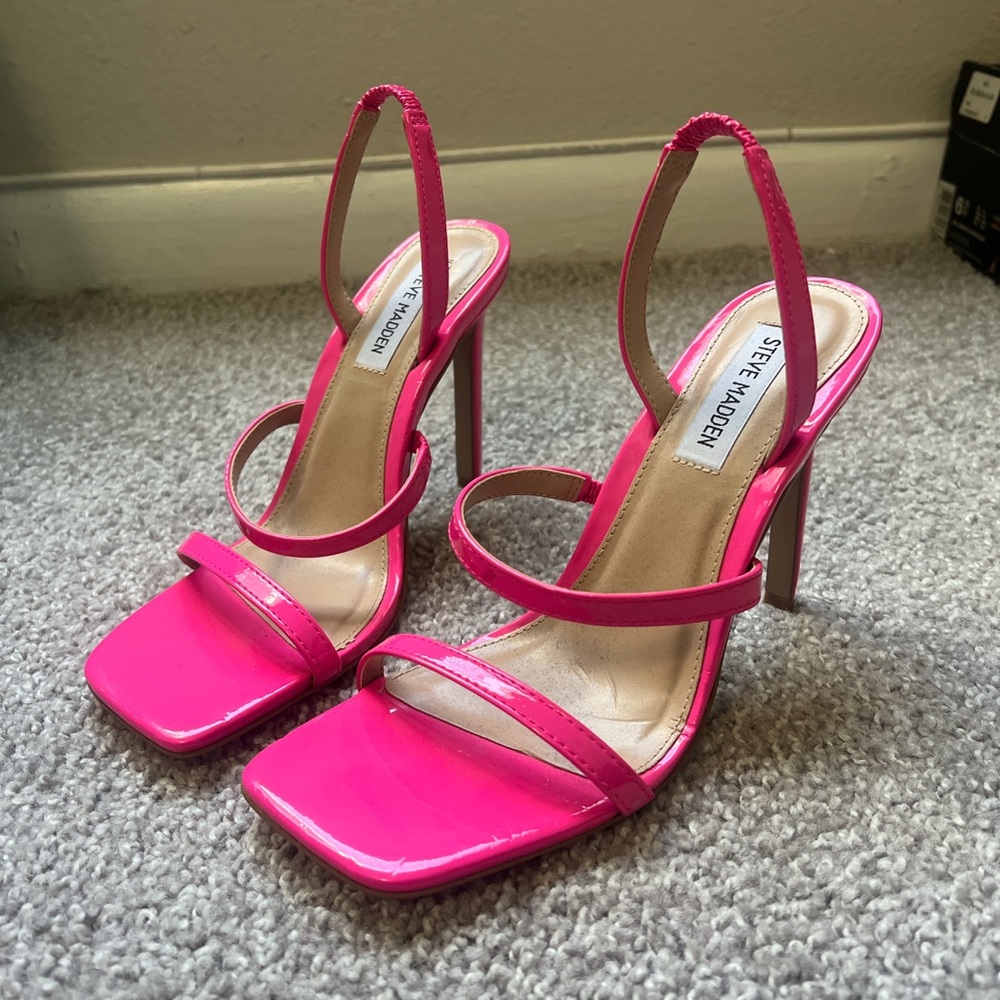 Pink Steve Madden heels
